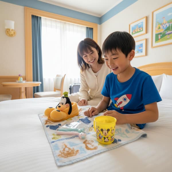 ディズニーセレブレーションホテルで小学生添い寝無料を活用