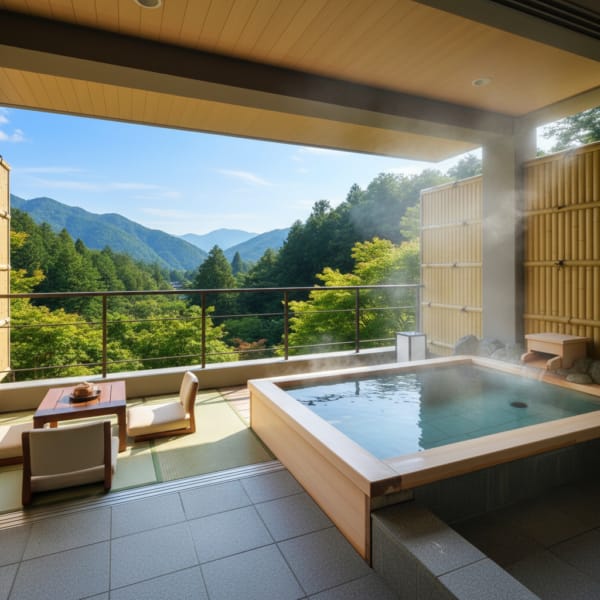 全室絶景露天風呂付き!箱根小涌園 天悠